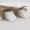 Ekena Millwork 94H x 3/8T Adjustable PVC Slat Wall Panel Kit w/ 3W Slats, Unfinished contains 15 Slats SWP60X94X0375UN - alternate 6